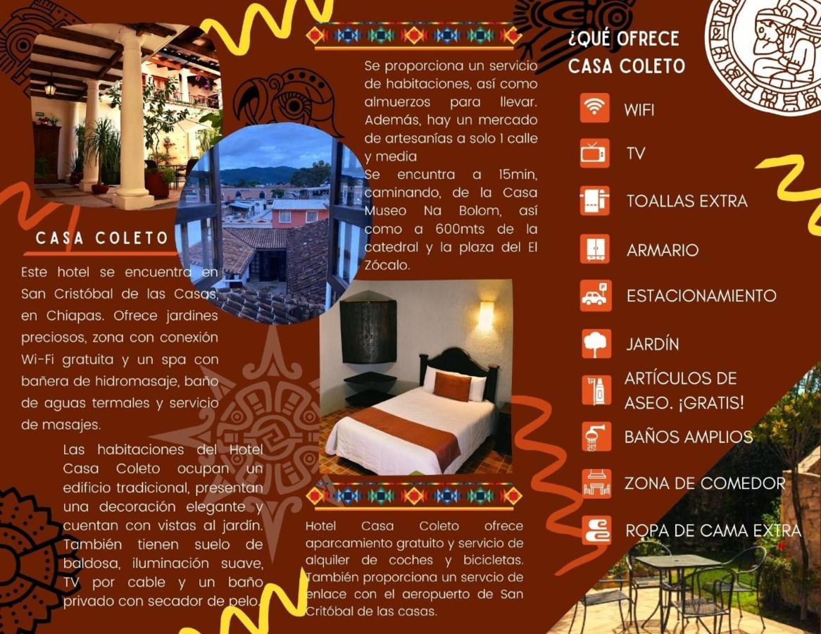 Casa Coleto By Caribbean Tour & Spa San Cristóbal de Las Casas Exterior foto